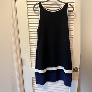 Tommy Bahama Island Cays multi-color block sleeveless dress, large, worn once